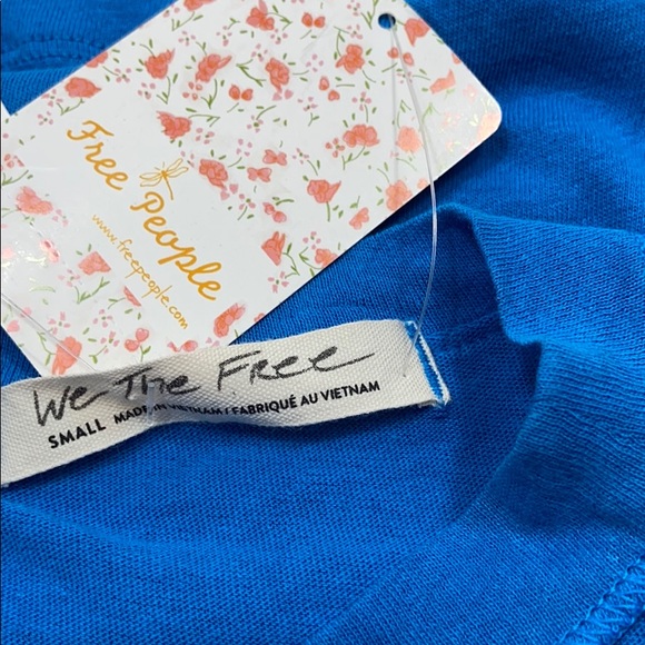 [ FREE PEOPLE ] Open Collar Cotton Tank Top - Picture 6 of 6